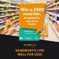 70x70 - Your chance to win a Â£500 gift card for Sainsbury's